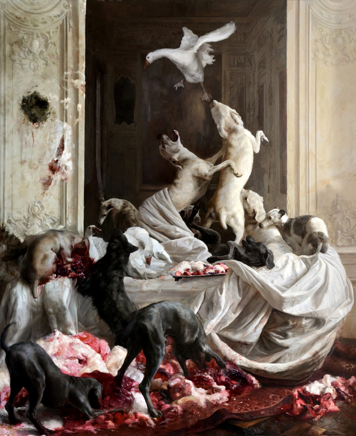 Painting by Guillermo Lorca García