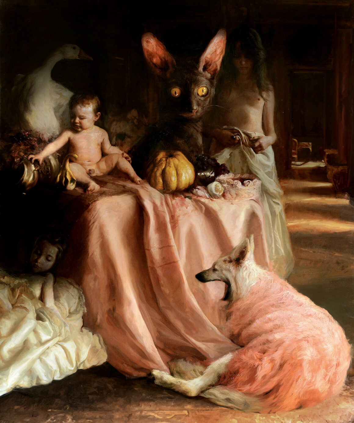 Painting by Guillermo Lorca García
