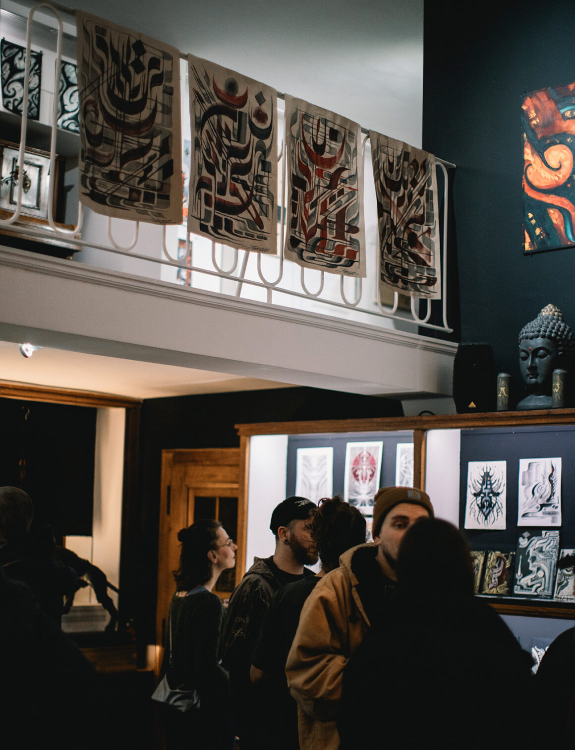 ETHNOFUTURISM art show, 1900 Galerie, photo by @annagphotography