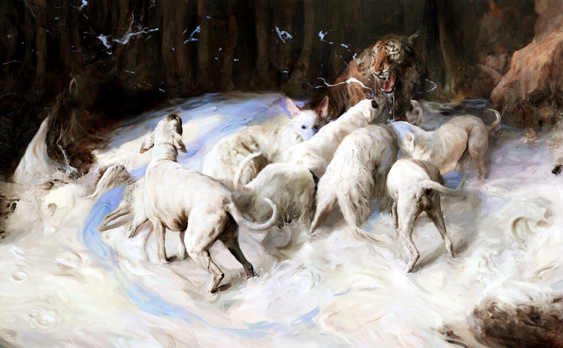 Painting by Guillermo Lorca García
