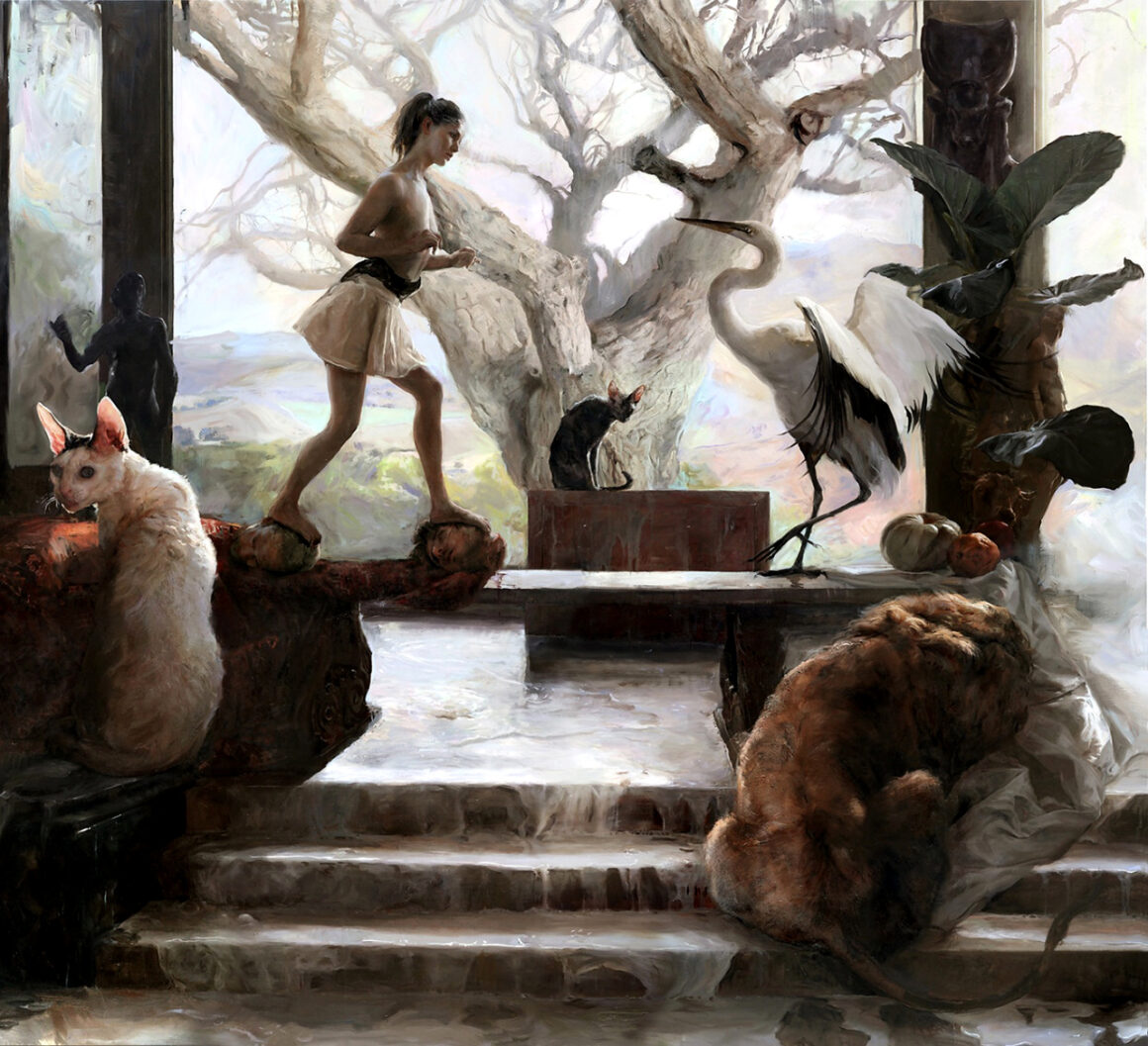 Painting by Guillermo Lorca García