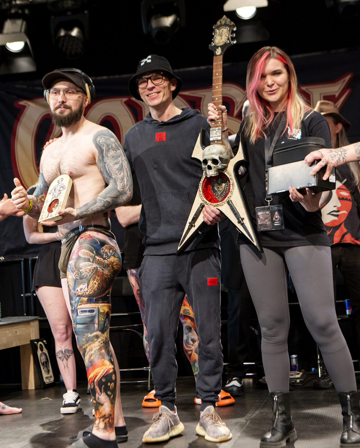 1st Place Best of Show Natasha ANIMAL:Alex Zakharov, @animal_tattooer:@zakharovtattoo