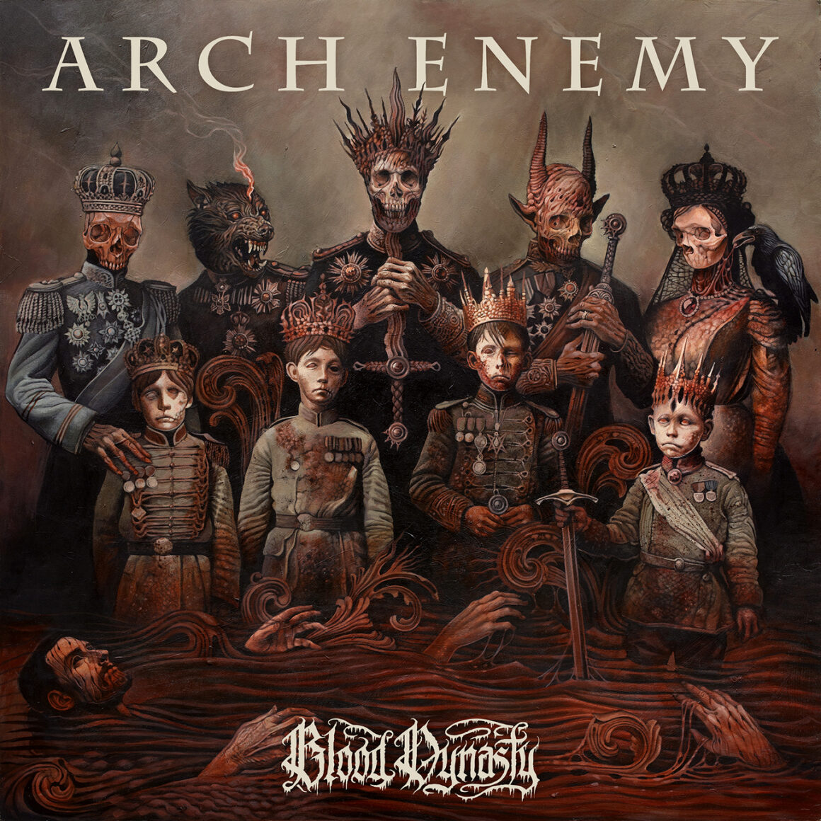 Arch Enemy, artwork Blood Dynasty, @archenemyofficial