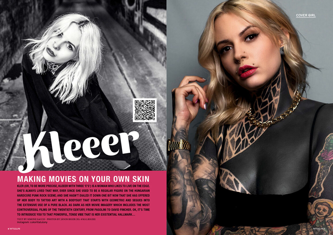 Cover girl: Kleer