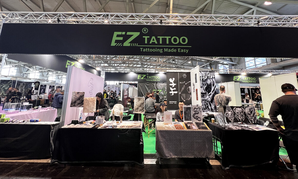 GODS OF INK TATTOO CONVENTION 2025, EZ TATTOO STAND