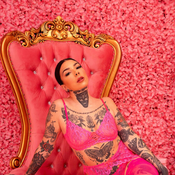 Anaïs Chabane, model & tattoo artist