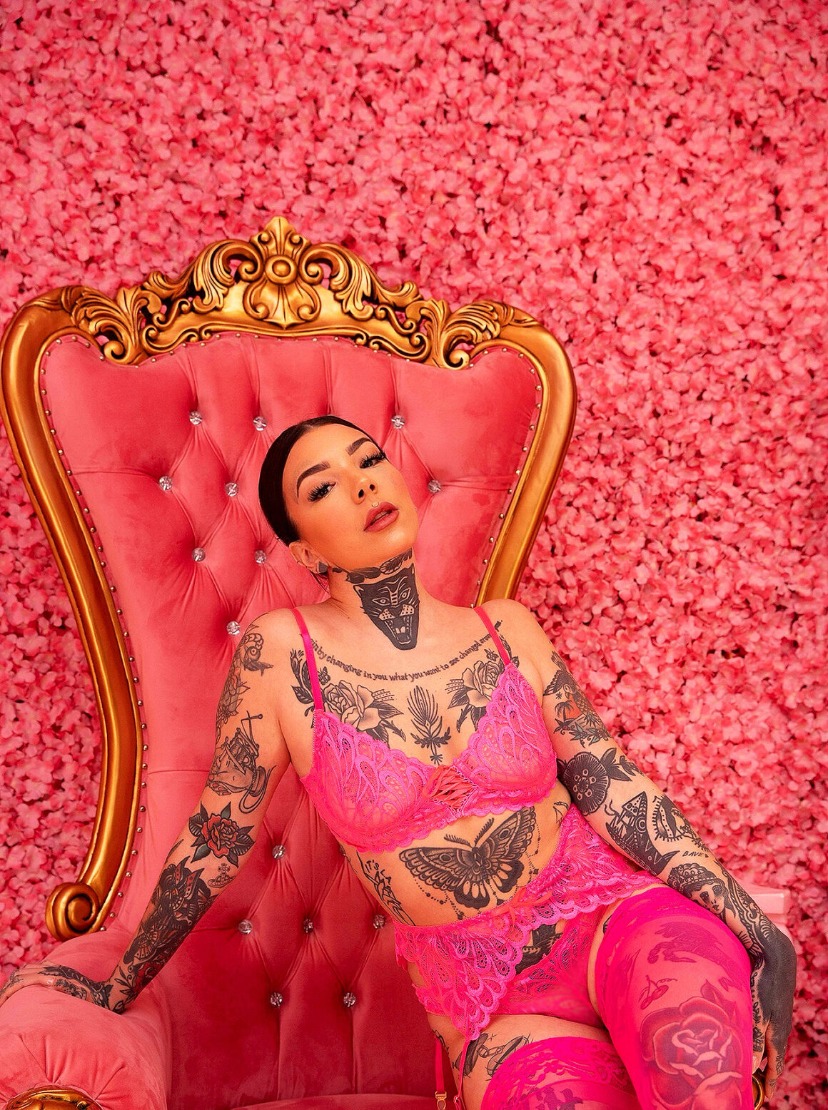 Anaïs Chabane, model & tattoo artist
