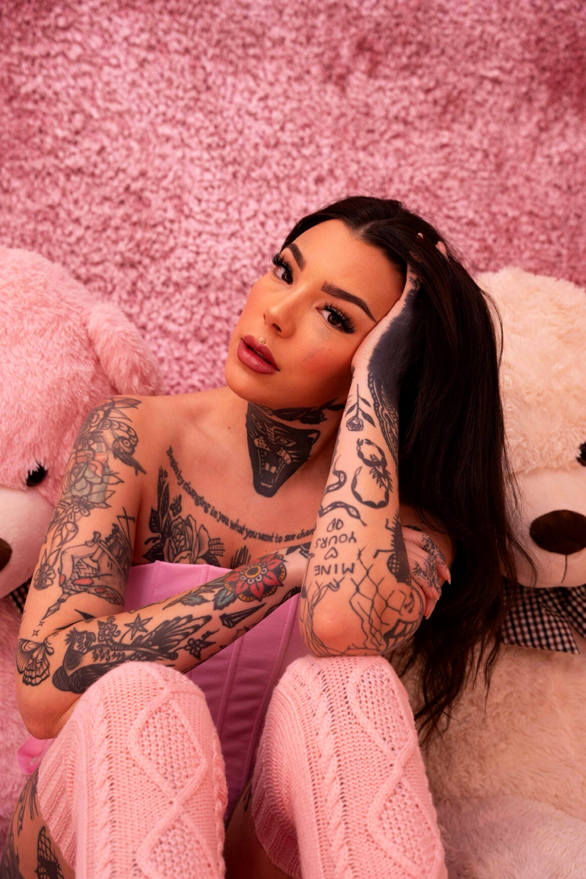 Anaïs Chabane, model & tattoo artist