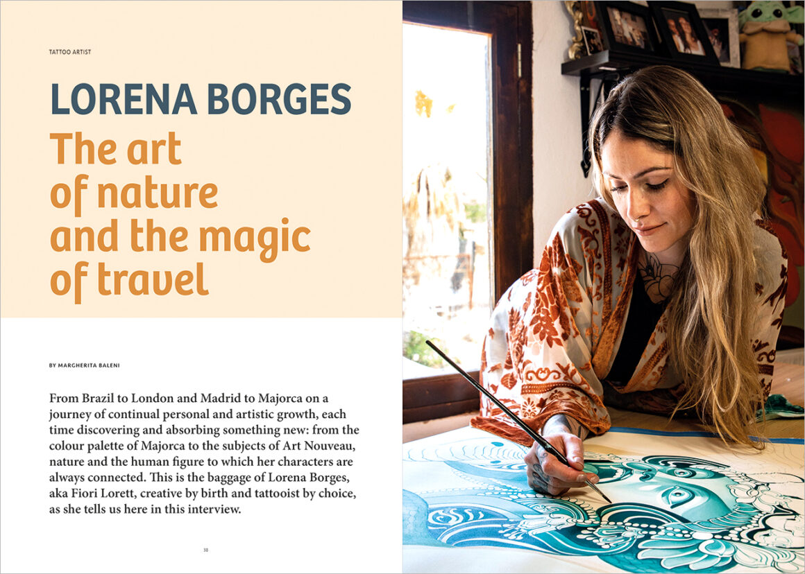 Lorena Borges. The art of nature and the magic of travel
