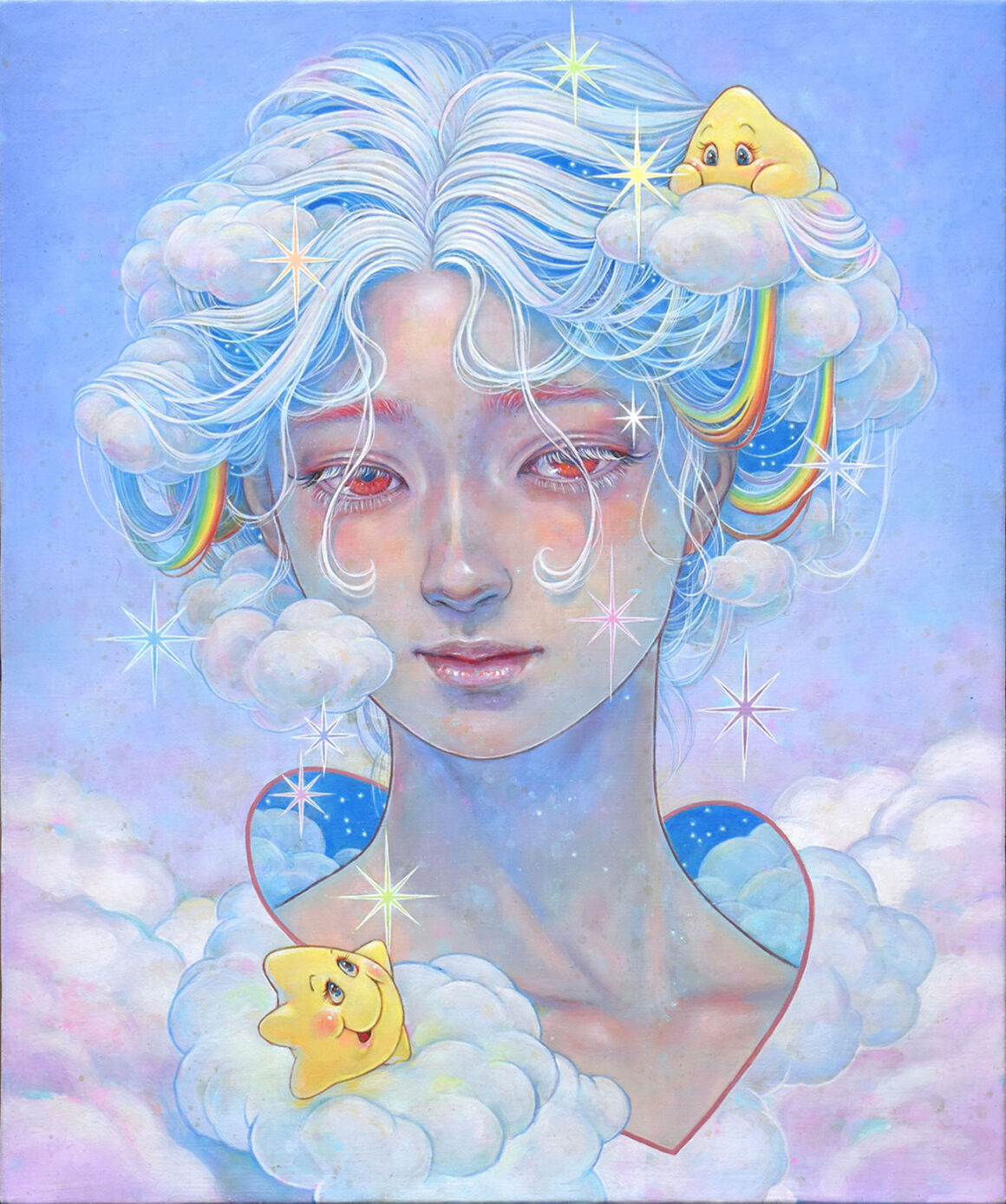 'Sparkle Heart Girl' by Miho-Hirano