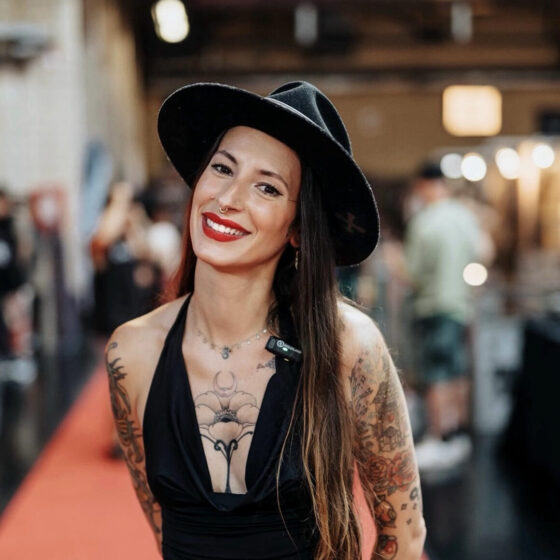 Tattoo artist Andrea Mugica, @andrea_mugica