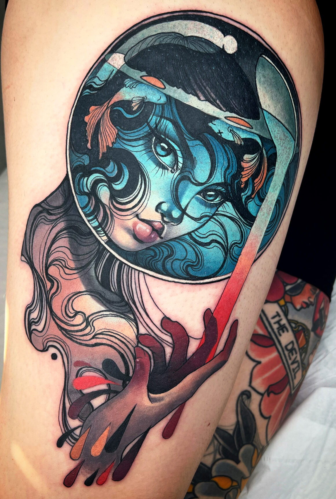 Tattoo by Beth Rose, @bethrosetattoo