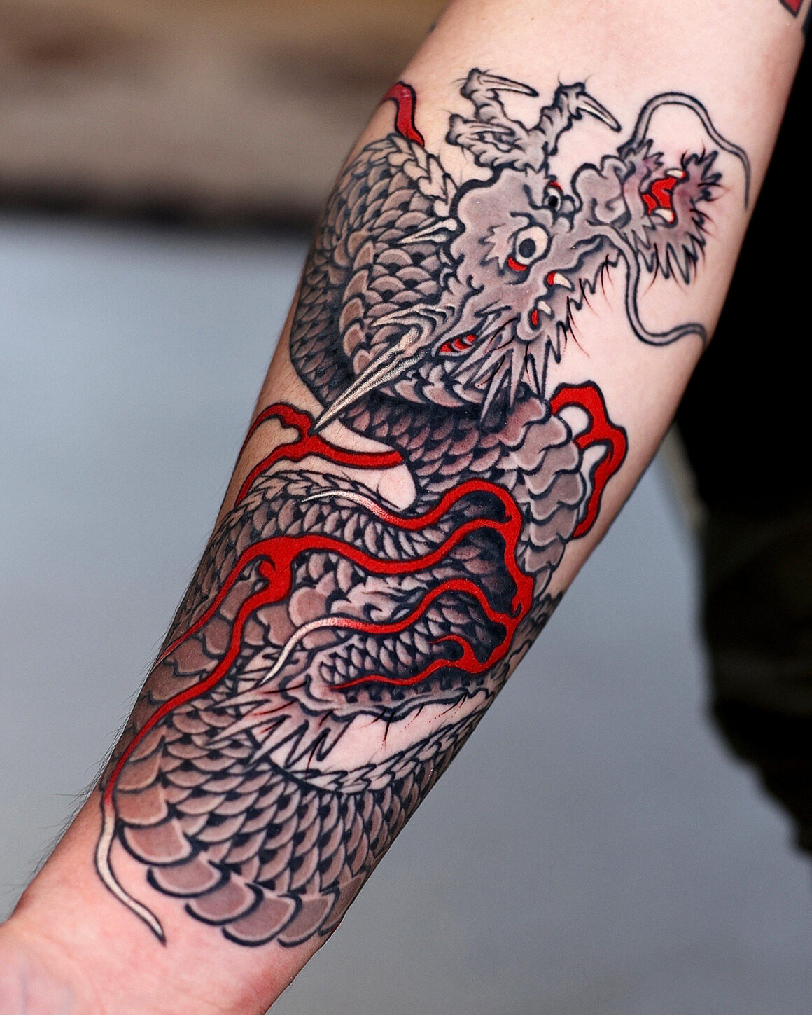 Tattoo by Dino Kim, @dino_oriental
