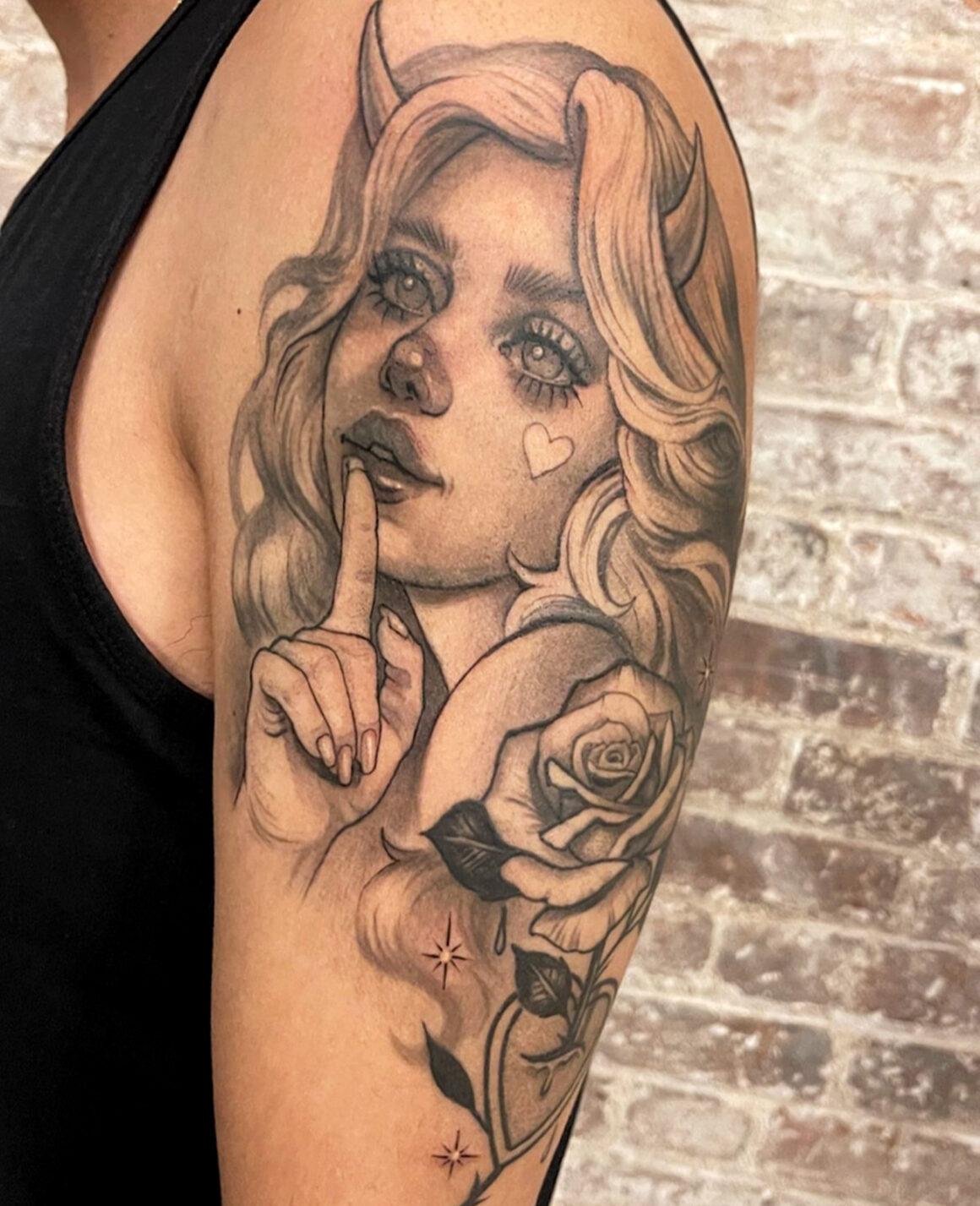Tattoo by Elvia Guadian, @elvia_guadian