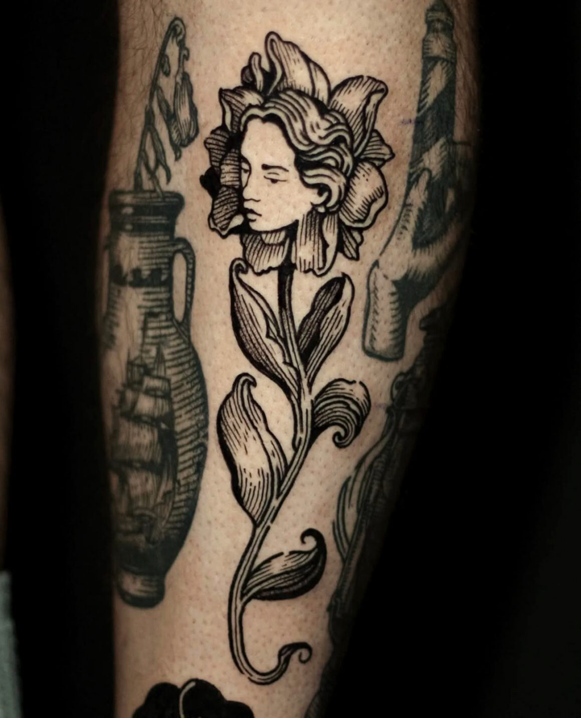 Tattoo by Jaime Montalvo, @rekka.tattoo