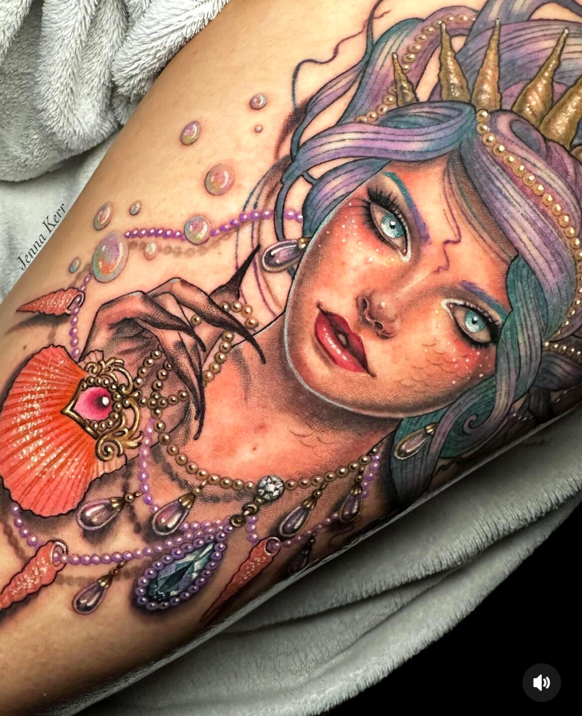 Tattoo by Jenna Kerr, @jennakerrtattoo