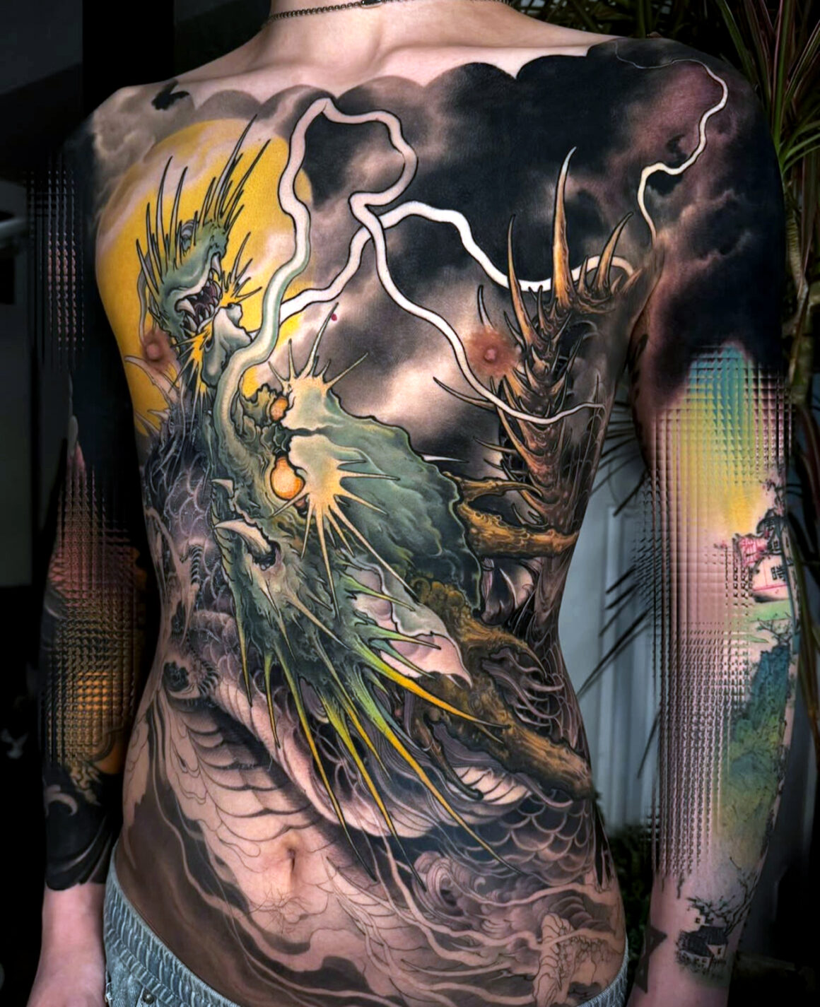 Tattoo by Jingdiao, @yan_jingdiaotattoo