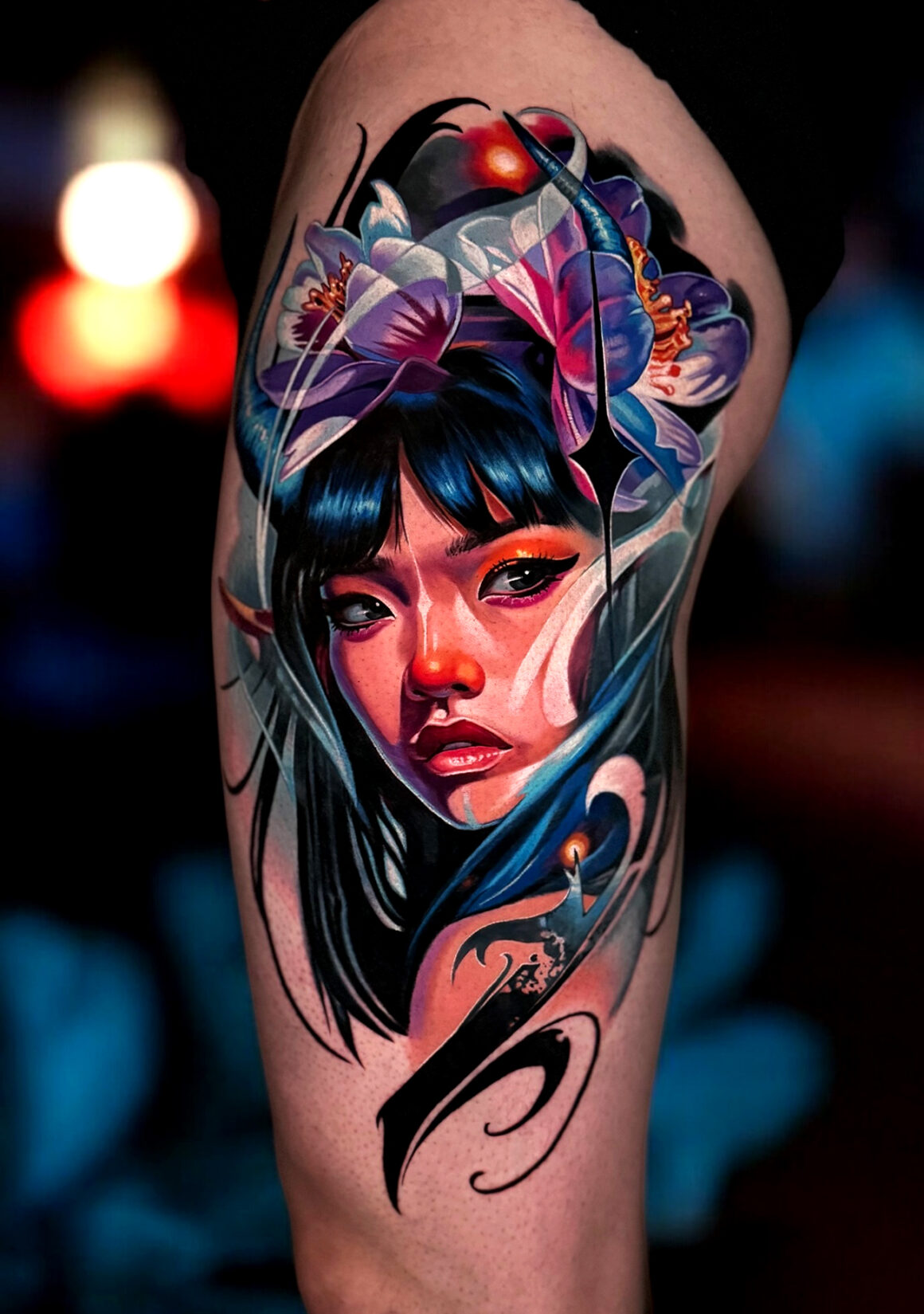 Tattoo by Katarzyna Dumka, @k.dumka