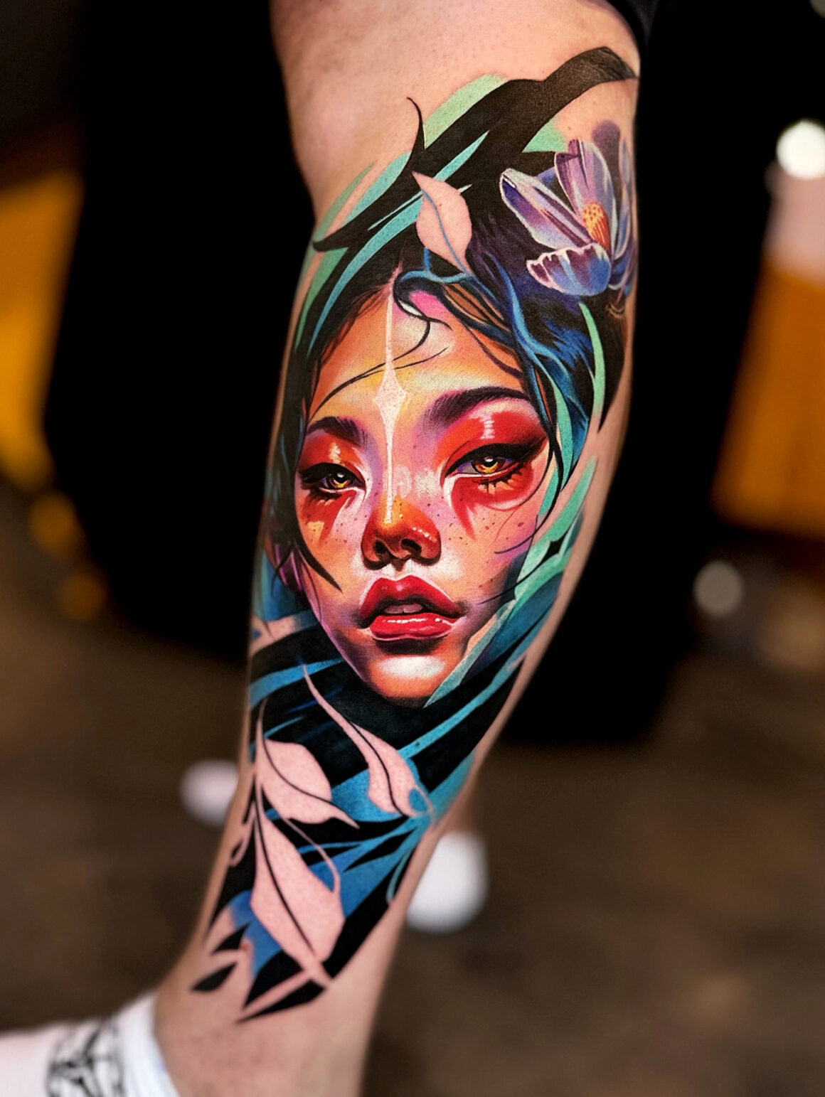 Tattoo by Katarzyna Dumka, @k.dumka