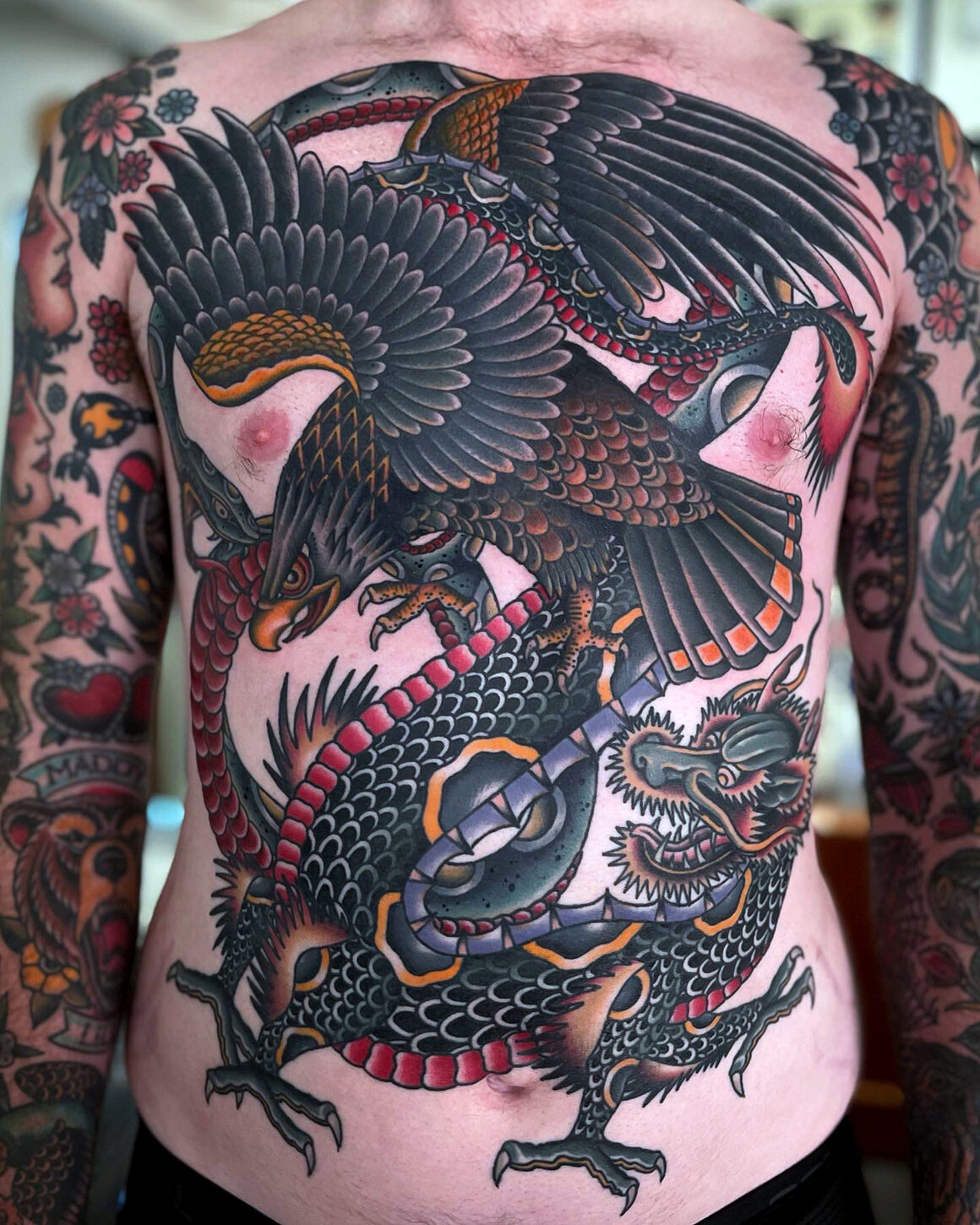 Tattoo by Laurent Trelaun, @laurent_trelaun