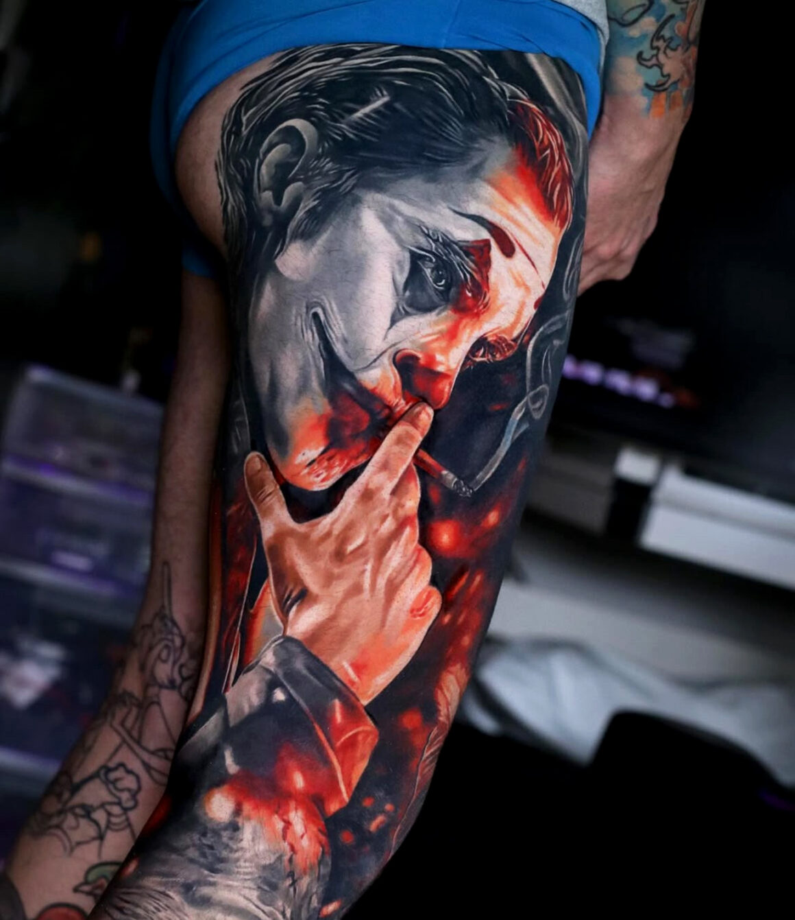 Tattoo by Michael Cloutier, @cloutiermichael