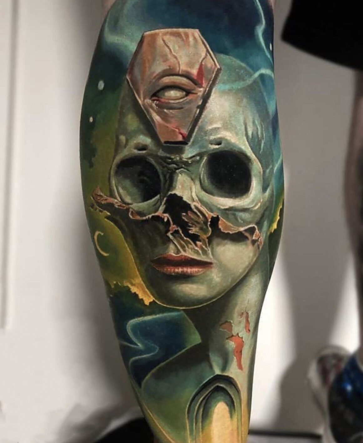 Tattoo by Oleg Black, @olegblackink
