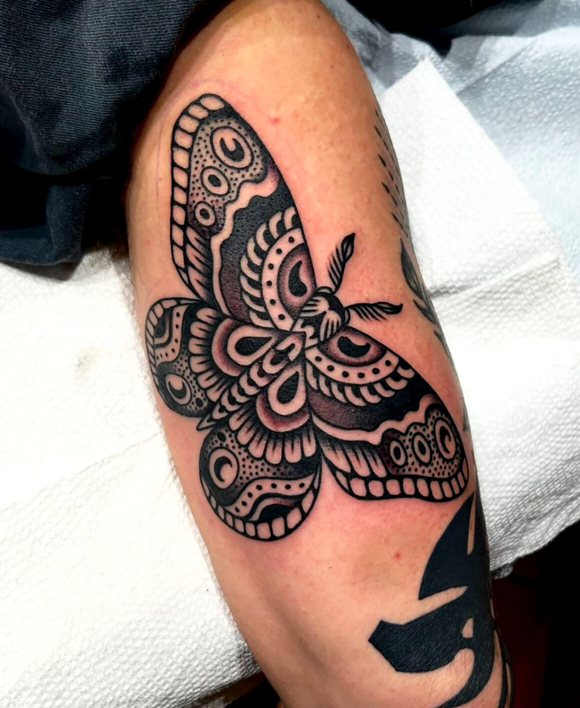 Tattoo by Paul Dobleman, @pauldobleman