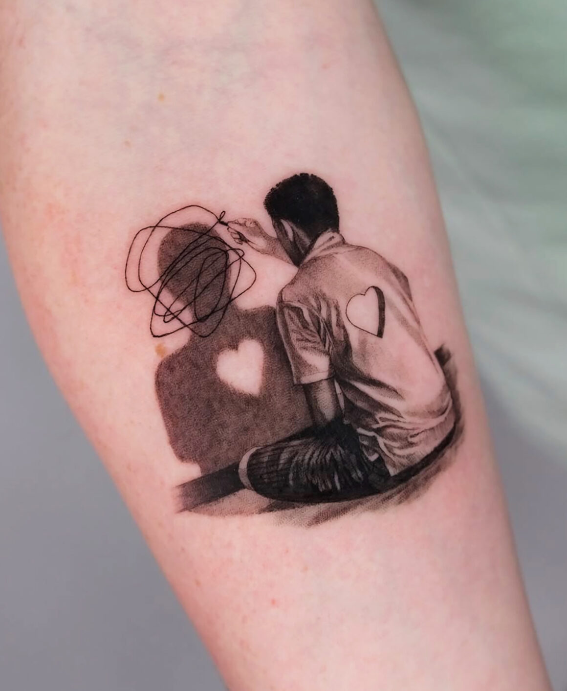 Tattoo by Tina Schatz Coppi, @tinascka.tt
